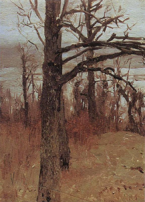 Isaac Levitan The Sura From the High Bank oil painting picture